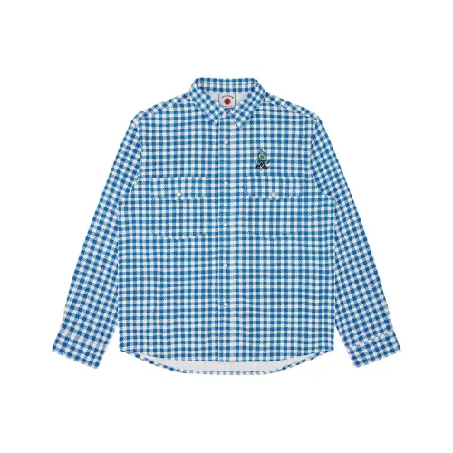 ICECREAM 2024 Early Autumn Collection Рубашка Унисекс Синий