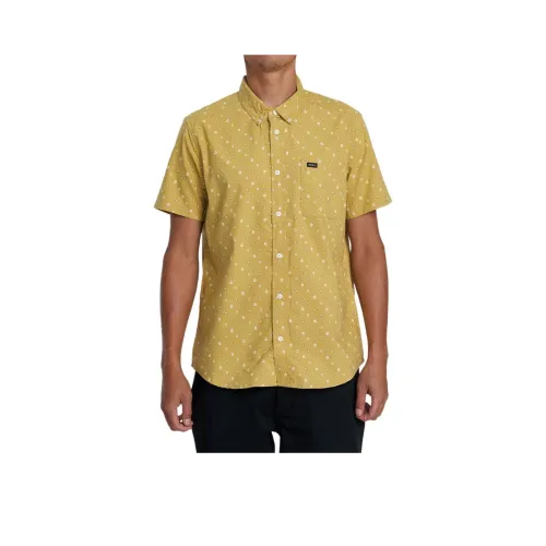 RVCA Винтаж Золото Мужские Рубашки