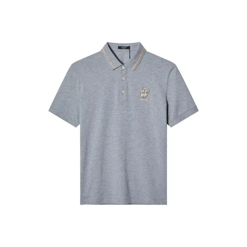 LIU·JO UOMO Поло Мужское Серого цвета