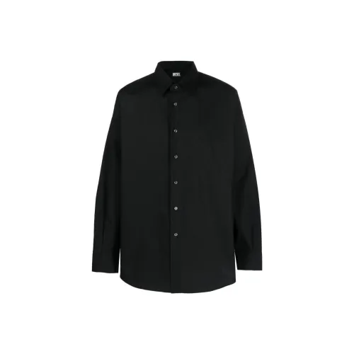 DIESEL Мужские Черные Рубашки