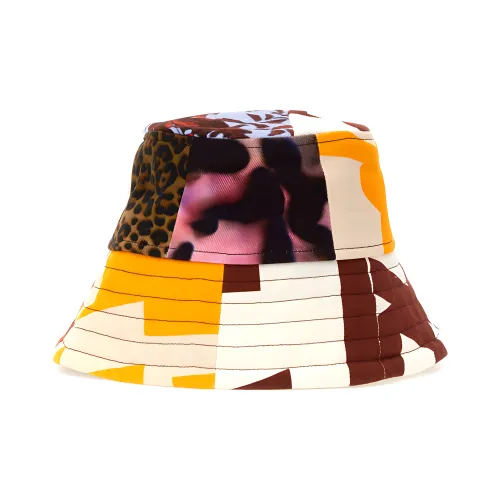 DRIES VAN NOTEN Мужские хлопковые панамы