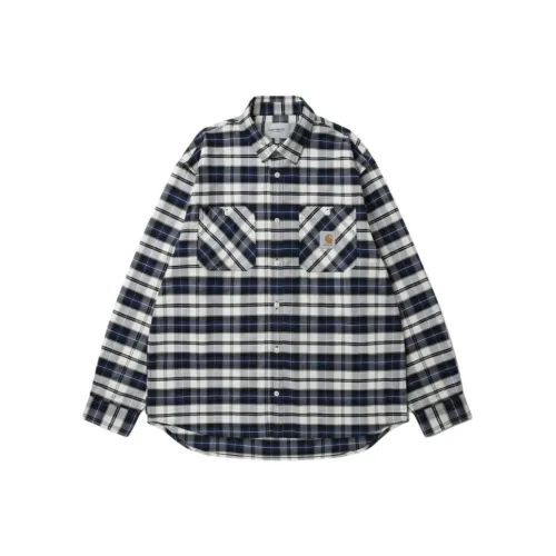 Carhartt WIP SS25 Рубашка Мужская NYA Армейский Синий