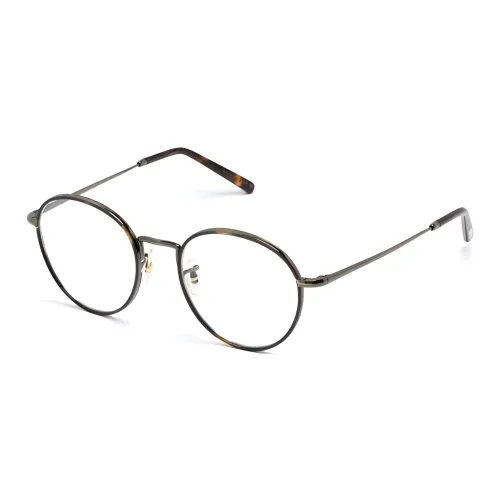 Oliver Peoples Металл Круглые Оправы для очков Женские Черепаховый