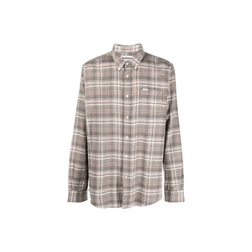 BARBOUR Тауповый Мужской Рубашки