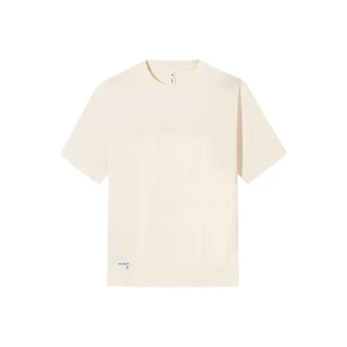 ANTA Variety Тренировки Коллекция T Рубашка Мужская Теплая Солнце Белый