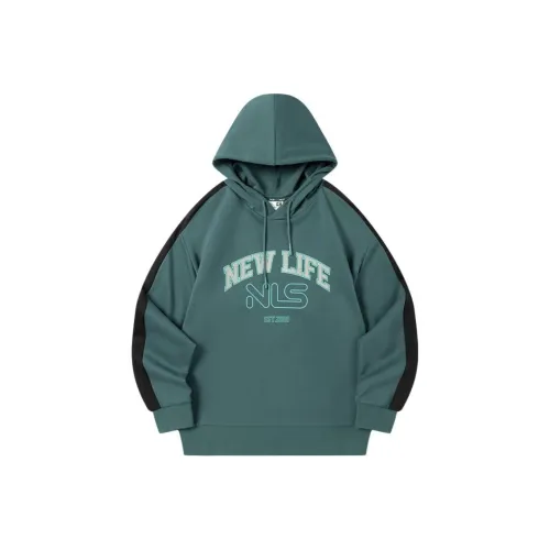 QIAODAN Толстовка Мужская Mystic Cyan Black