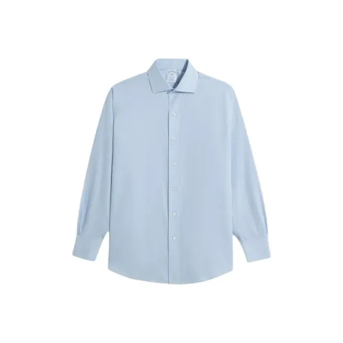 BROOKS BROTHERS FW24 Рубашка Мужская Синяя