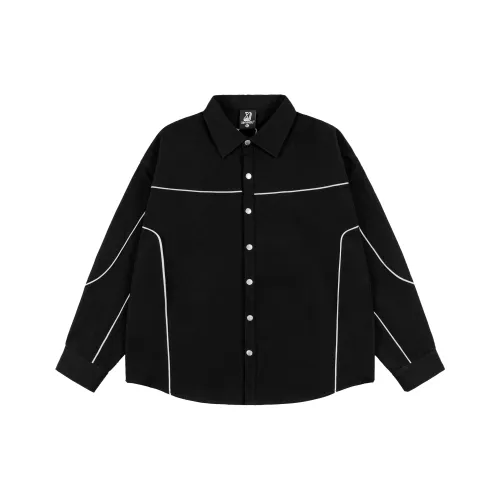 XINYINSU Черная унисекс рубашка