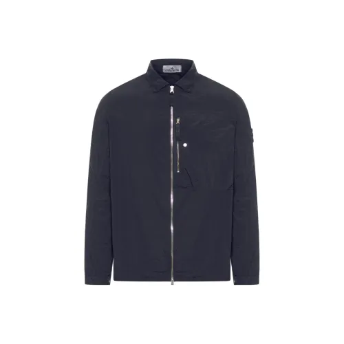 STONE ISLAND SS25 Куртки и Пальто Мужской Темно-синий