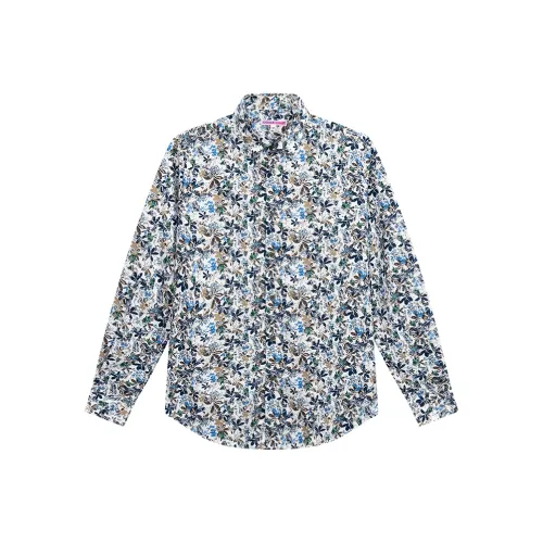 COTON DOUX Белые Мужские Рубашки