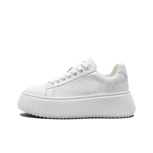 NINE WEST Низкие кроссовки для скейтбординга Женские Белые