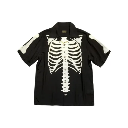 Капитал Черные Мужские Рубашки