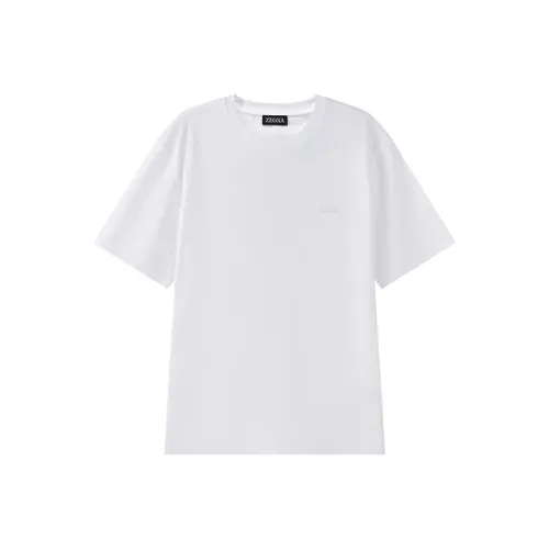 Ermenegildo Zegna Белые Мужские T-рубашки