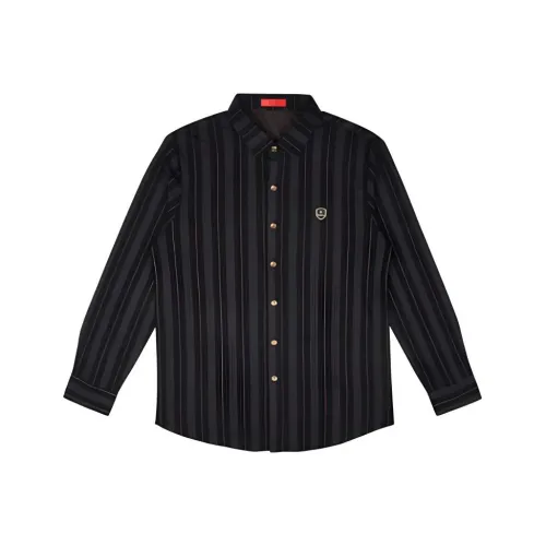 Raidy Boer Рубашка Мужская Черные Полосы