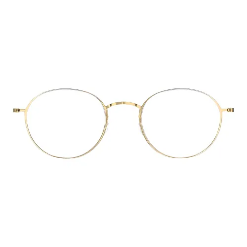LINDBERG Квадратные Оправы для Очков Унисекс Золотые