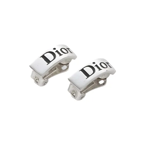 DIOR Металлические серьги Clip ON унисекс