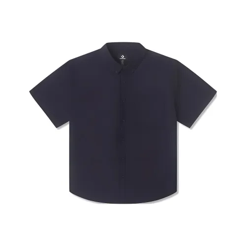 Конверс Темно-синие Мужские Рубашки