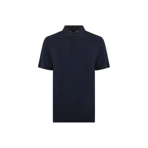 Hugo Boss Поло Мужское Морской Синий