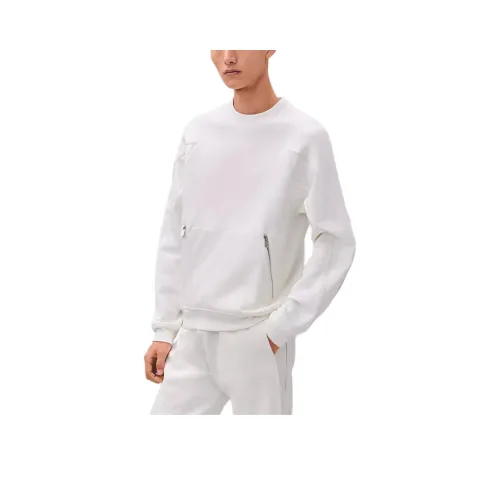HERMES Белый Мужской Свитшот