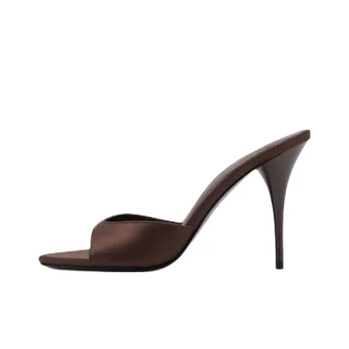 MANGO Устойчивые к истиранию Слипоны Женские Коричневый