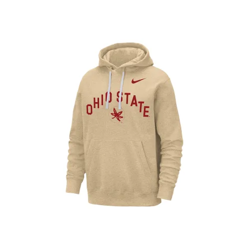 nike Ohio State Club Флис Толстовка Мужская Linen Yellow