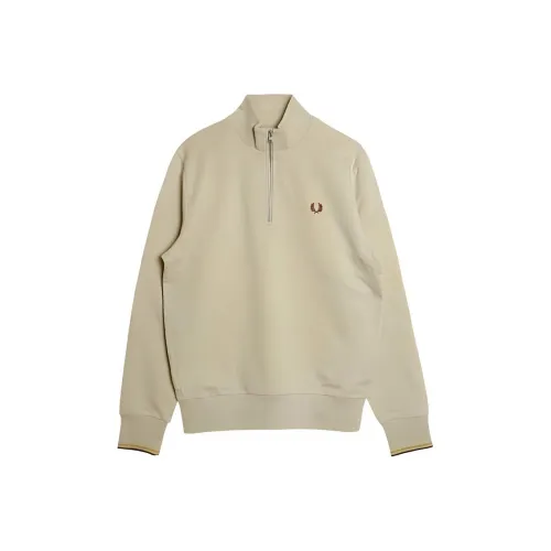 FRED PERRY Толстовка Мужской Oatmeal