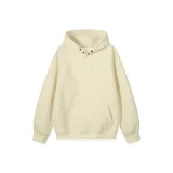 Флисовая подкладка, молочно-белый