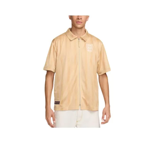 Nike SS24 Рубашка Мужская Кунжут Коричневый