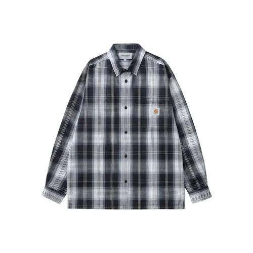 Carhartt WIP SS25 Рубашка Мужская Армейский Синий