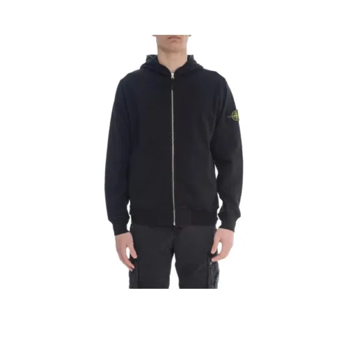 STONE ISLAND Толстовка Мужская Черная