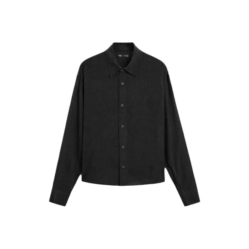 ZARA Мужские черные рубашки