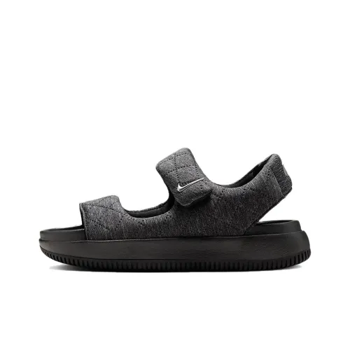 NIKE Calm Пляжные сандалии Черные Женские