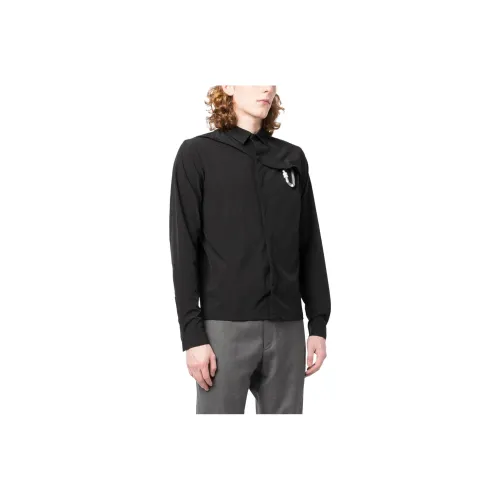 HELIOT EMIL Мужские Черные Рубашки