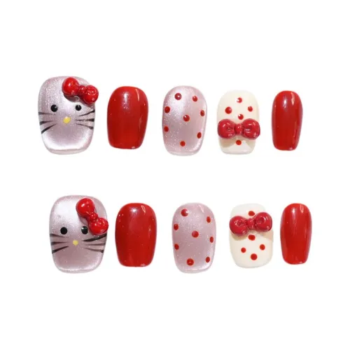 XUJING Искусственные ногти для женщин