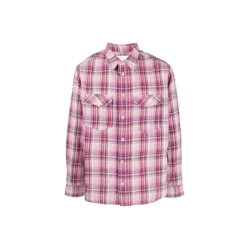 ISABEL MARANT Розовые Мужские Рубашки