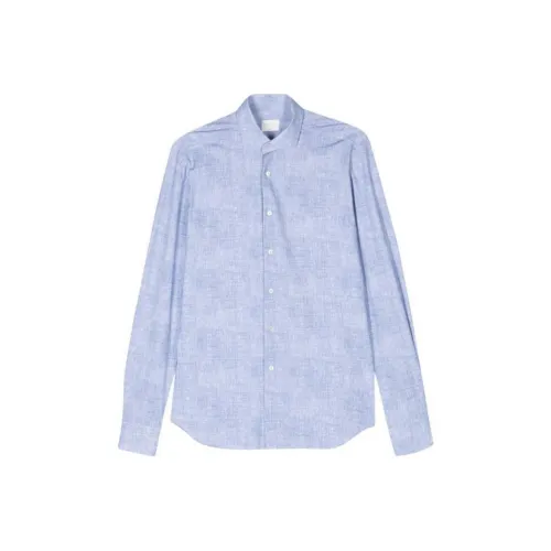 XACUS Blue Men's Shirts XACUS Синий Мужские Рубашки