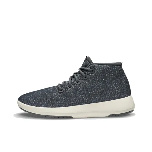 Allbirds Wool Runner Mizzles Кэжуал Высокий Топ Темно-Серый Женский