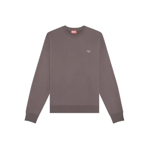 DIESEL Серый Мужской Свитшот