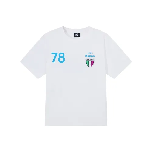 KAPPA Корейский Белый 012 Мужская T-Рубашка