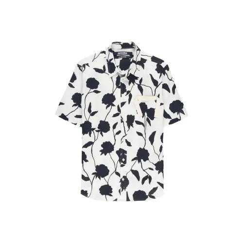 Marine Serre Белый Мужской Рубашки