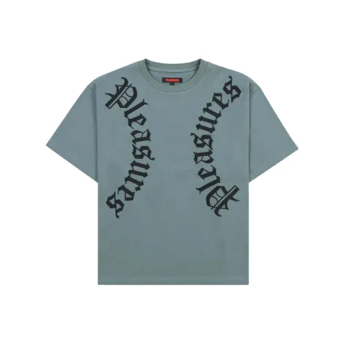 PLEASURES SS24 Summer Collection Рубашка Мужская Шалфейный Зеленый