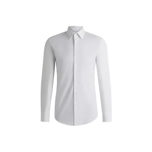 Hugo Boss Белые Мужские Рубашки