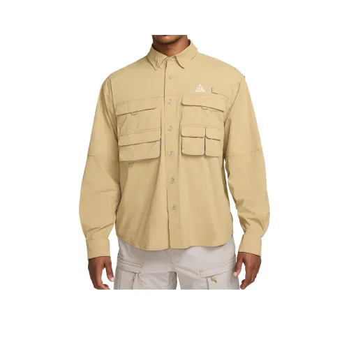 nike Dri Fit ADV Рубашка Мужская Бежевая