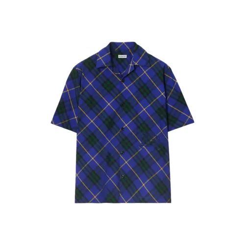 Burberry Рубашка Мужская Ярко-Синяя