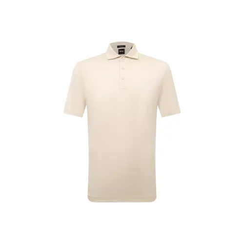 Hugo Boss Поло Мужское Бежевое