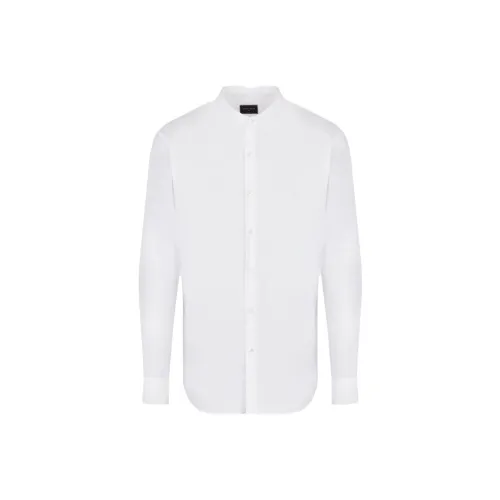 GIORGIO ARMANI Белые Мужские Рубашки