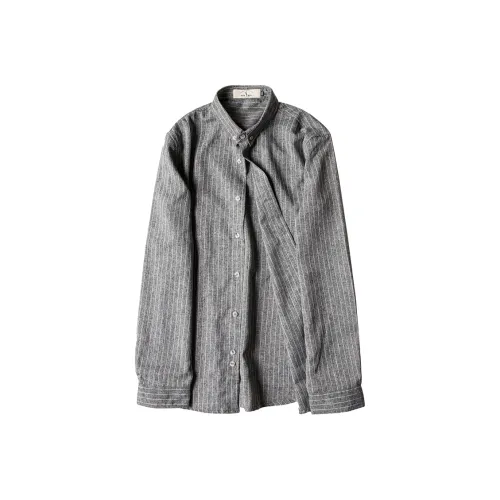 SOARIN YUPPIE Осенняя рубашка облегающий крой мужская