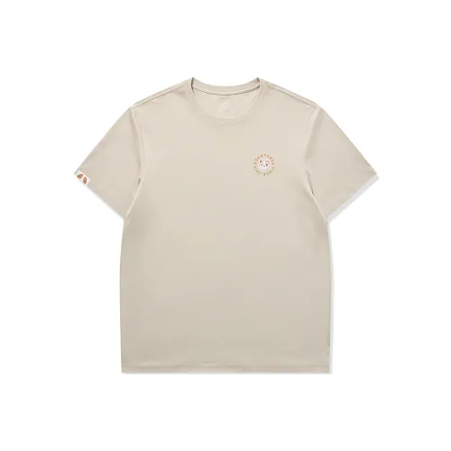 Erke Life Collection T-Shirt Мужская Прозрачная Горный Серый