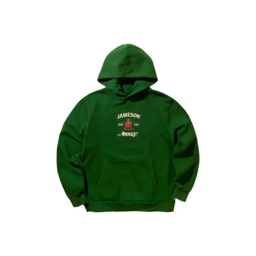AWAKE NY x JAMESON SS25 Свитшот Мужской Зеленый