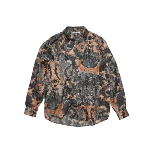 ACNE STUDIOS Мужские Синие Рубашки